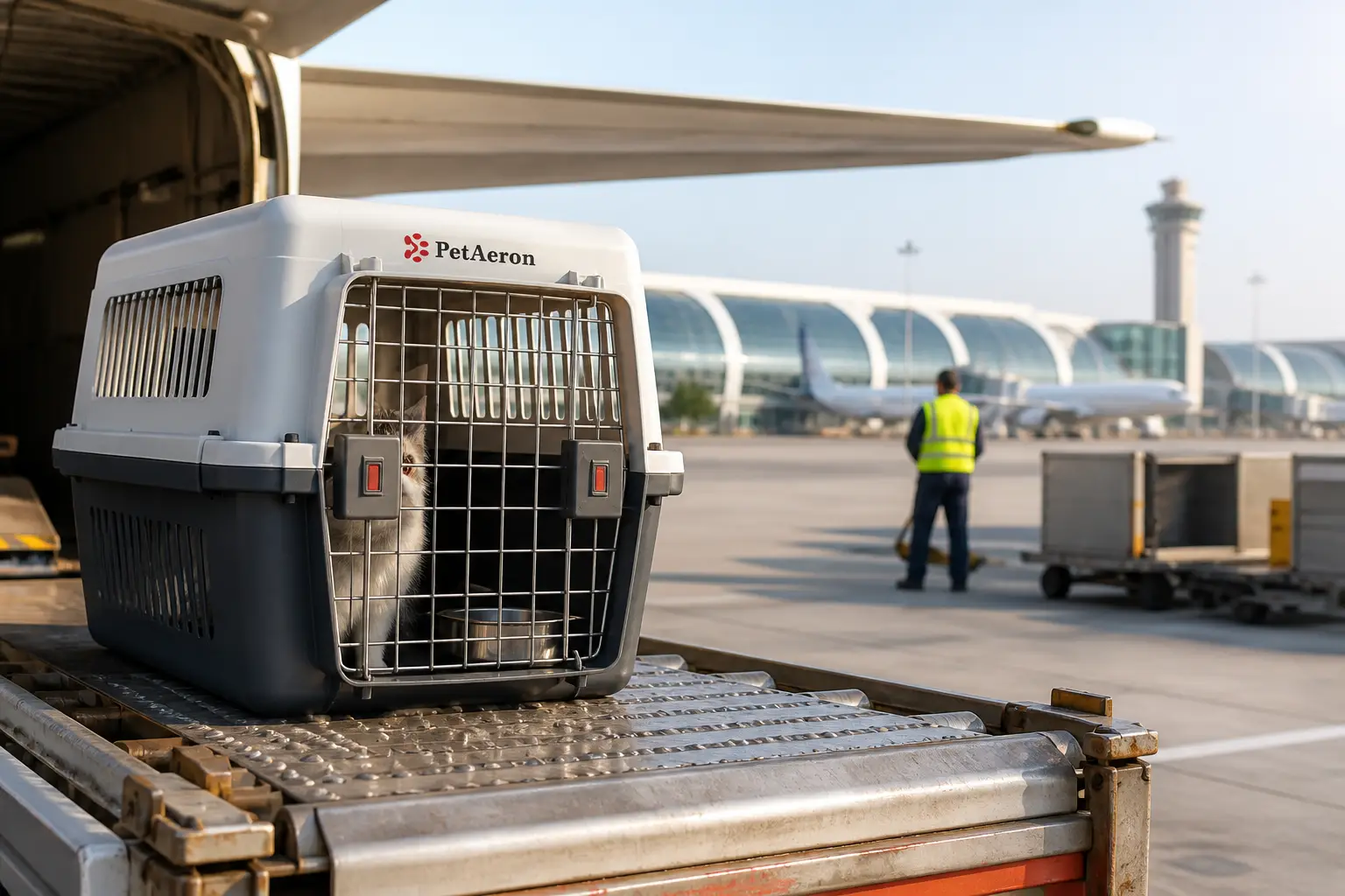 IATA-compliant pet crate and pet cargo booking for Fujairah from India via Fujairah International Airport