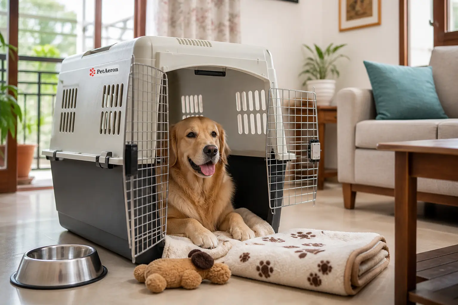 Crate training and IATA crate readiness before air travel from India to Manchester