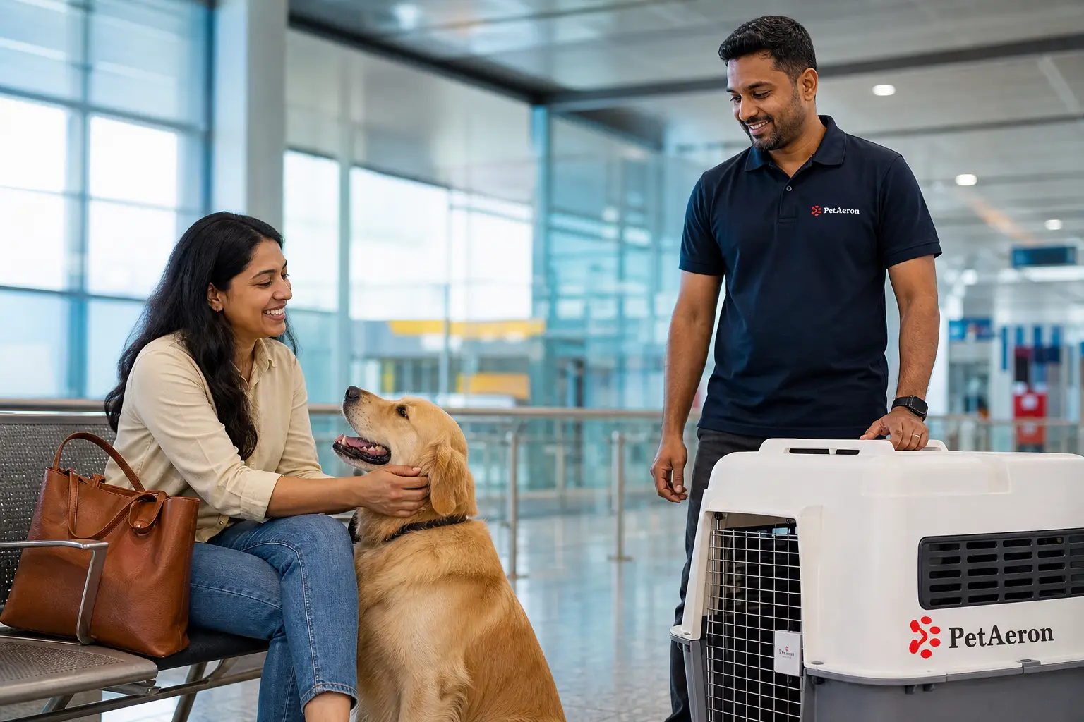 Dog relocation care for India to Washington DC journeys