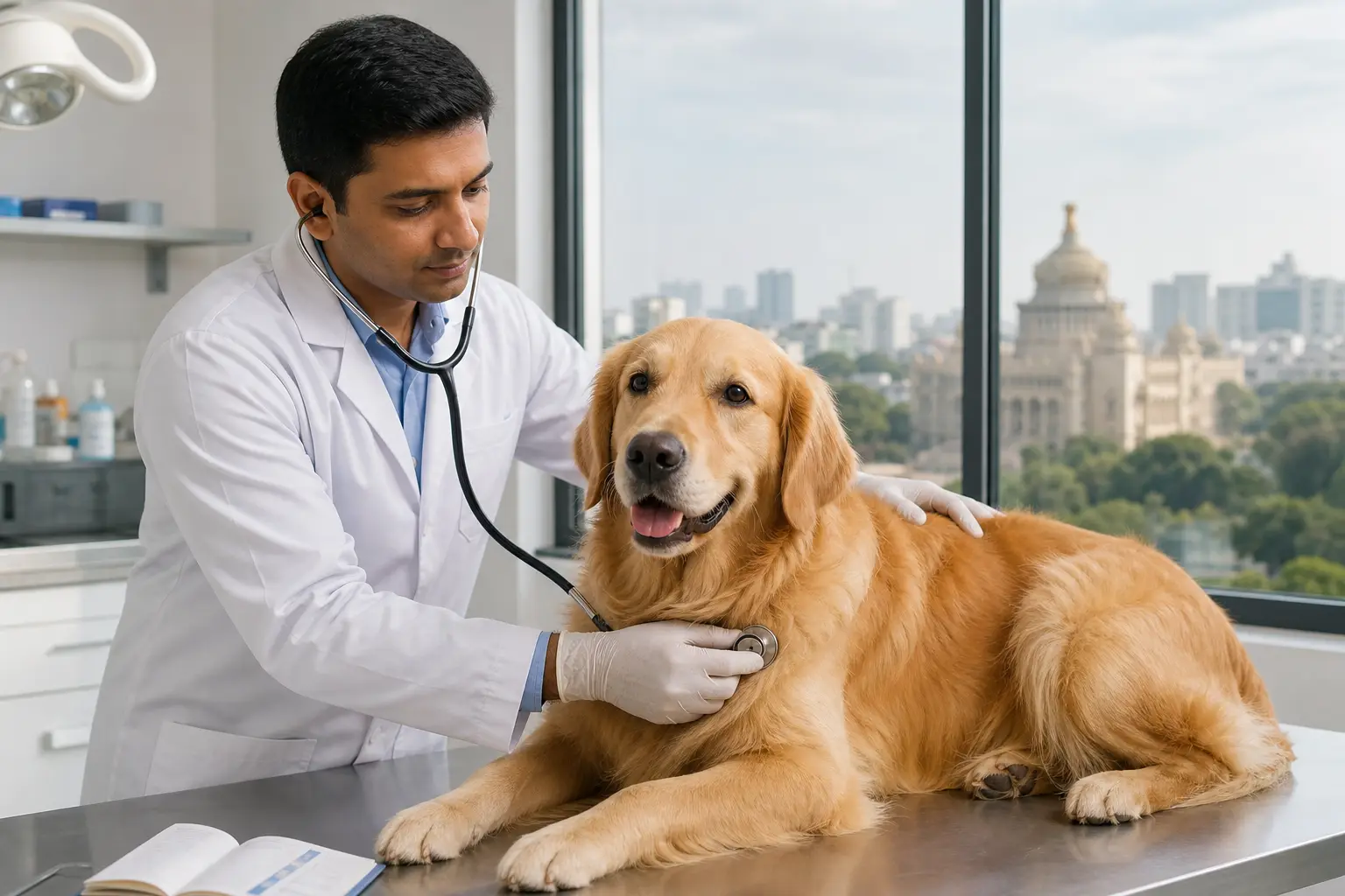 Pre-travel veterinary health check for pet relocation from Bangalore