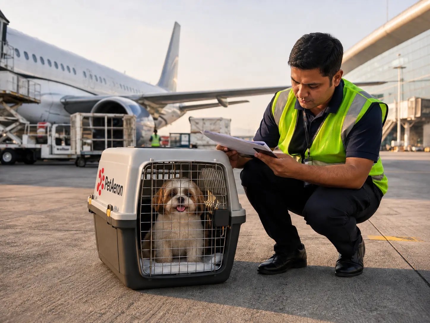 Domestic pet relocation from Chennai by PetAeron
