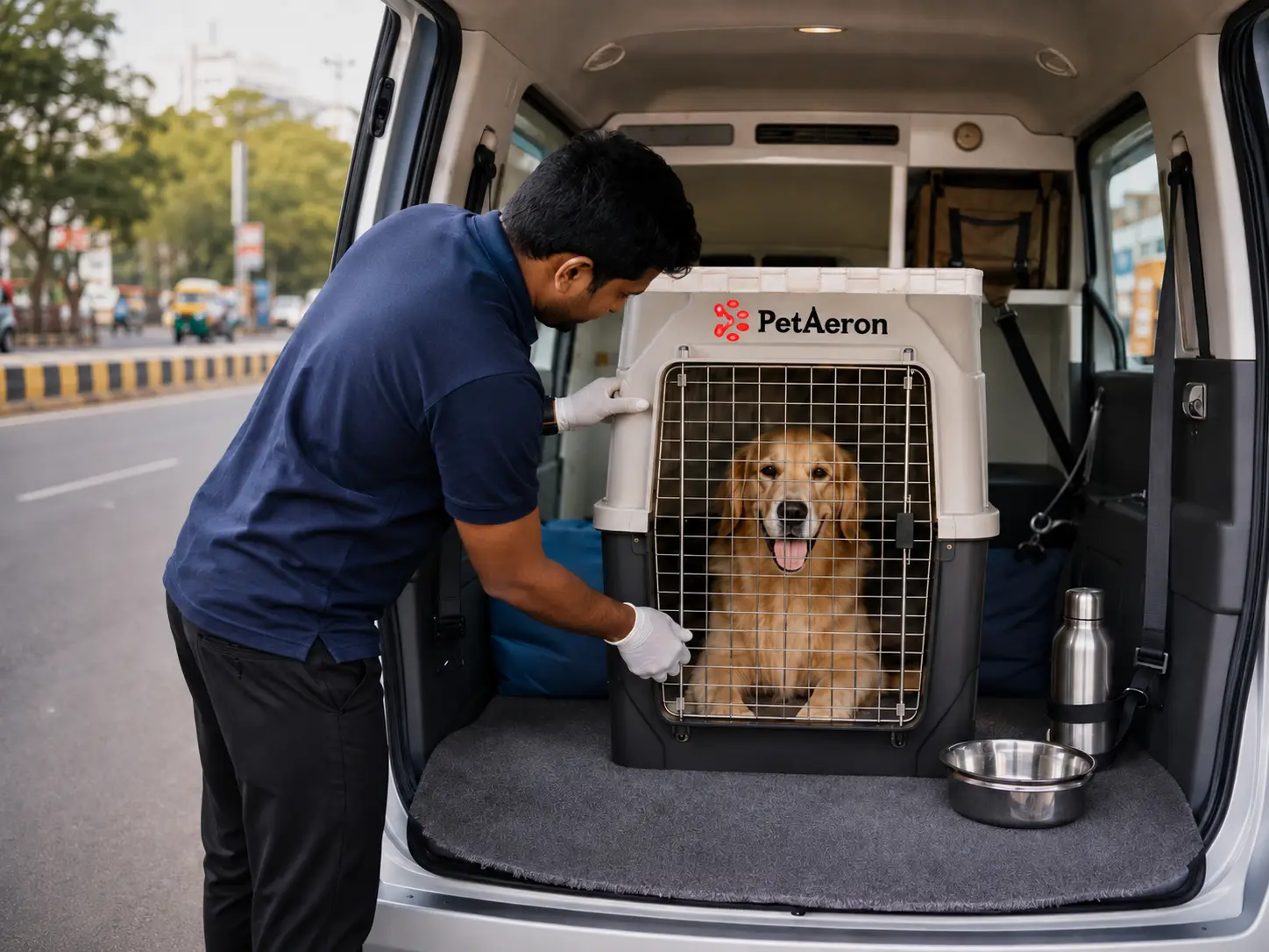 Door to door pet transport and pet taxi in Chennai